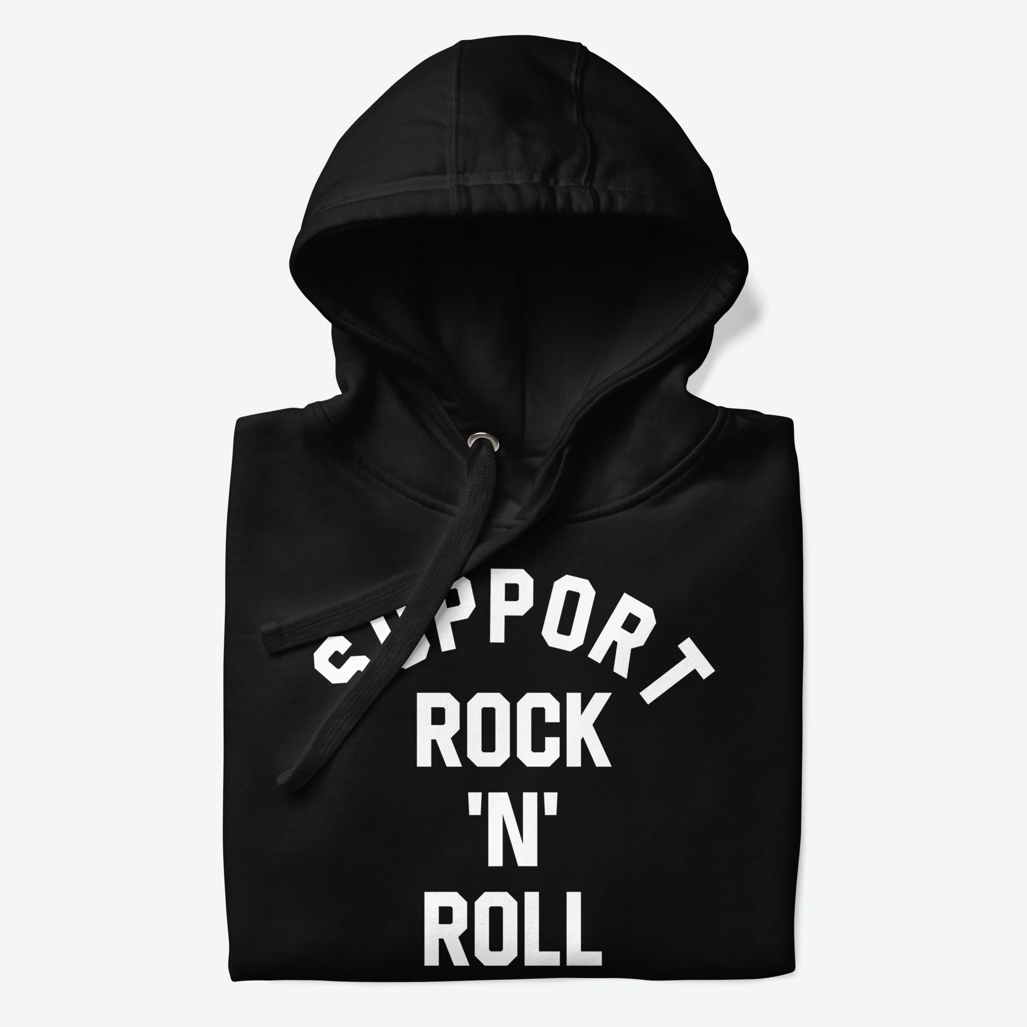 Support Rock 'n' Roll Hoodie - Image 3